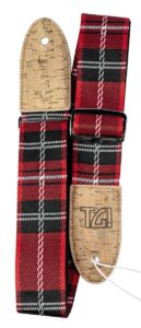TGI Vegan Woven Cotton Stoffen gitaarriem