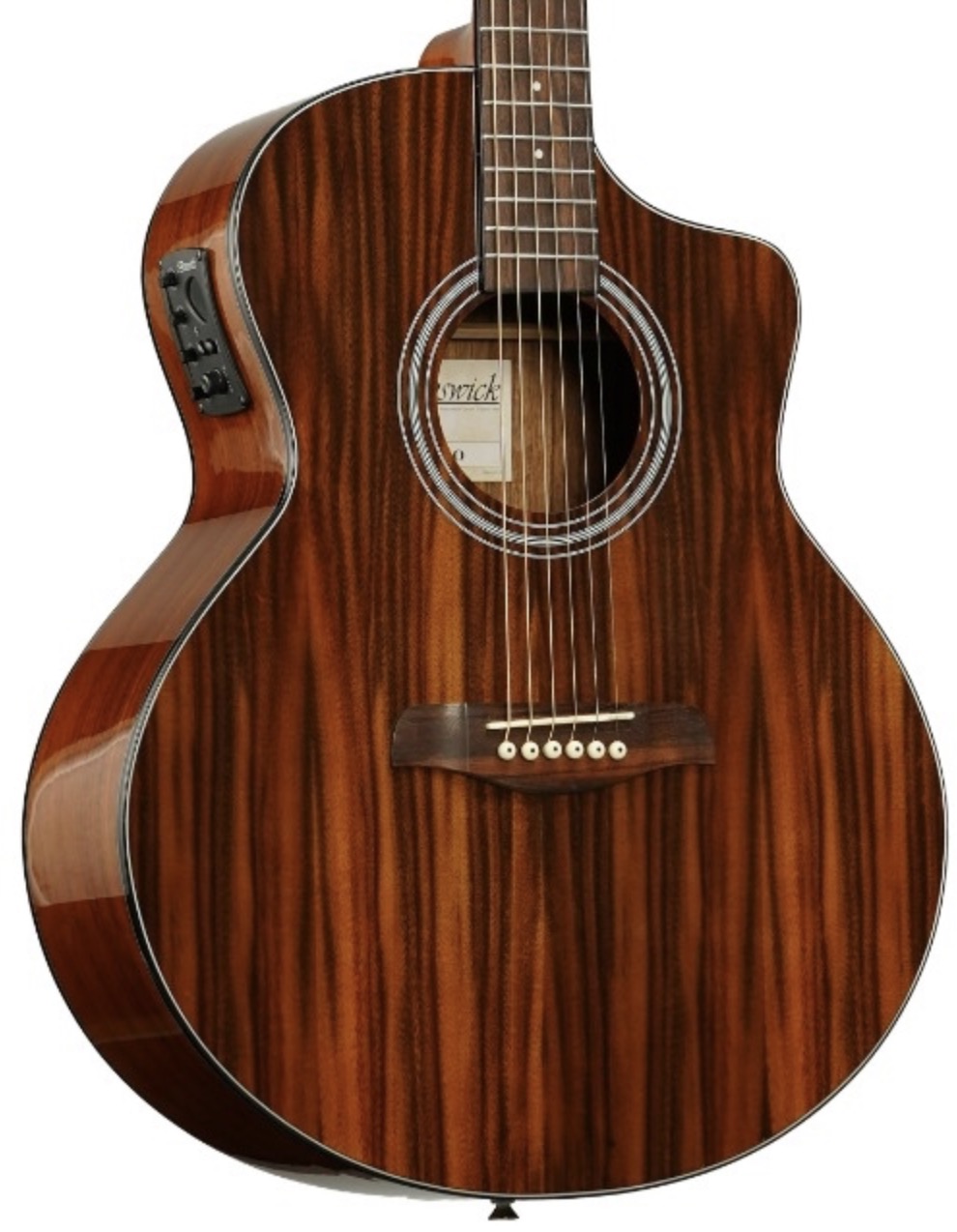 Brunswick BTK60KO deluxe Western gitaar met element