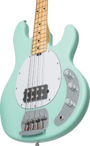 Sterling - Musicman RAY4-MG-M1 4 snarige basgitaar