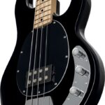Sterling - Musicman RAY4-BK-M1 4 snarige basgitaar