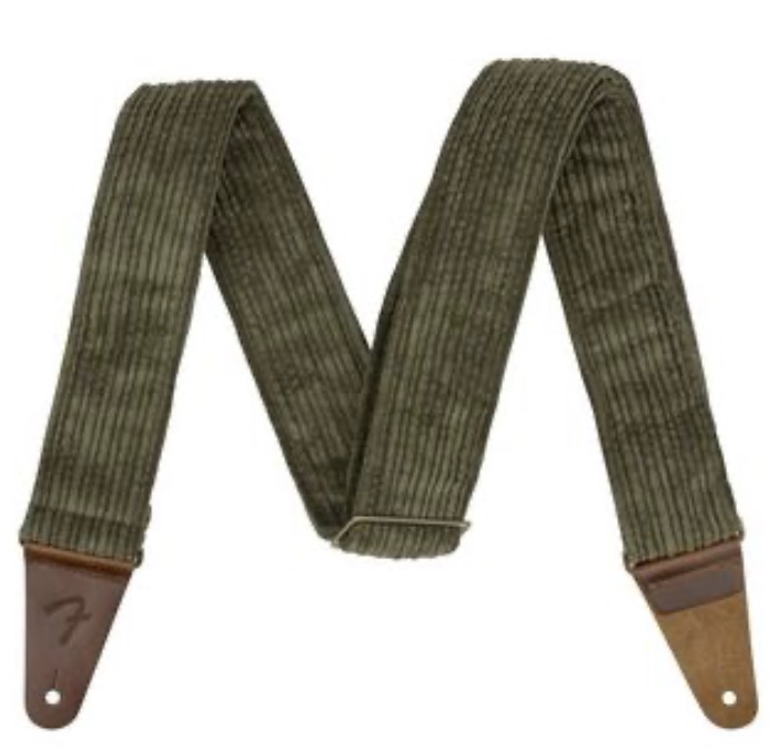 Fender Corduroy ribflueel Stoffen gitaarriem