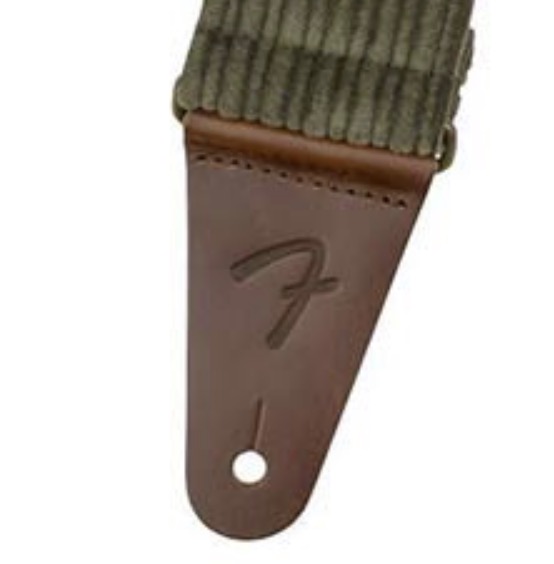 Fender Corduroy ribflueel Stoffen gitaarriem