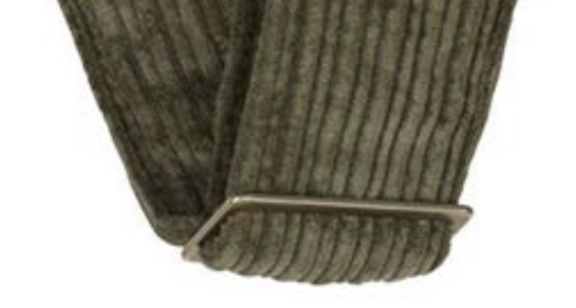 Fender Corduroy ribflueel Stoffen gitaarriem