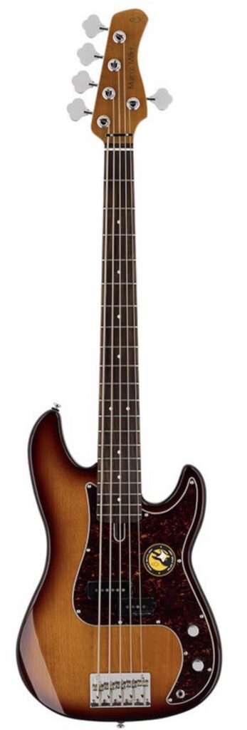 Marcus Miller P5R A5/TS  dlx Sire 5 snarige basgitaar