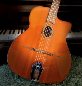 Oscar Schmidt by Washburn OJ40 Gipsy model Western gitaar