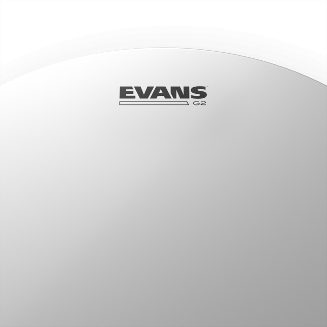 Evans 12" B12G2 genera coated 12" drumvel