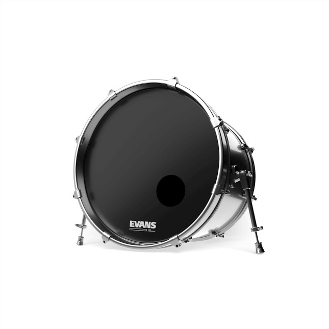 Evans 22" BD22RB EQ3 voorvel 22" voorvel met gat
