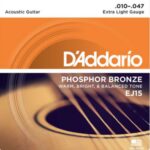 D'Addario EJ15 0.10 (phosphor bronze) 0.10 Set voor western gitaar