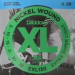 D'Addario EXL130 0.08 Set voor elektrische gitaar
