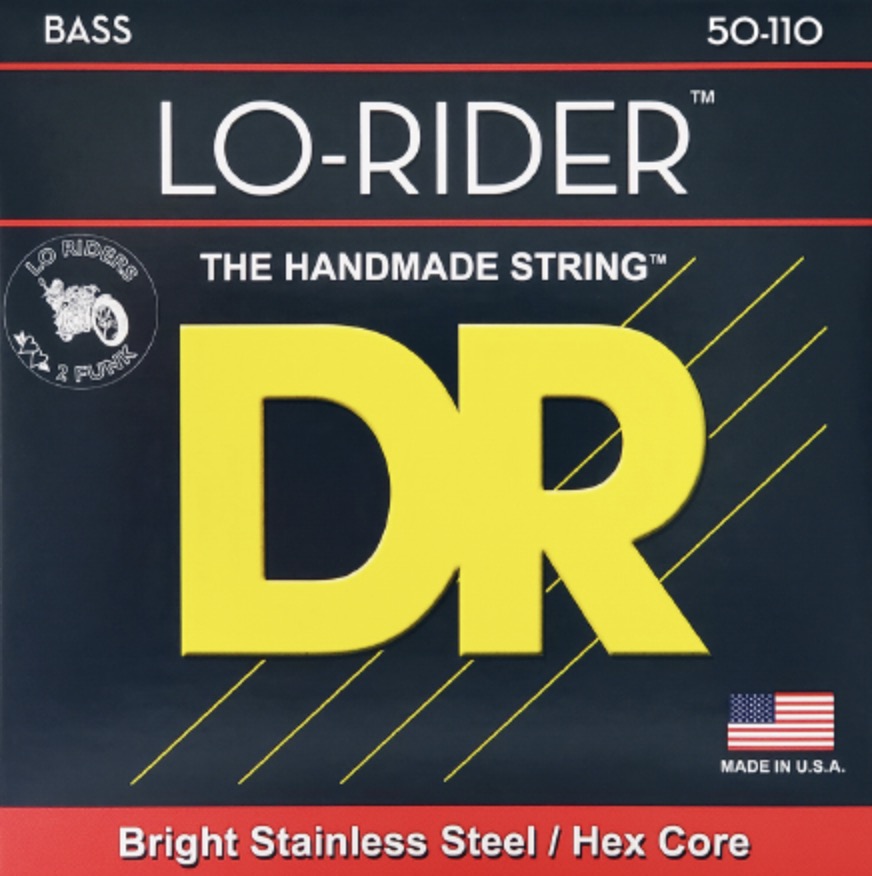 Dr EH50 Lo Riders Set 4 string bassnaren
