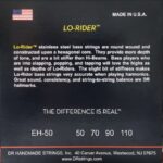 Dr EH50 Lo Riders Set 4 string bassnaren