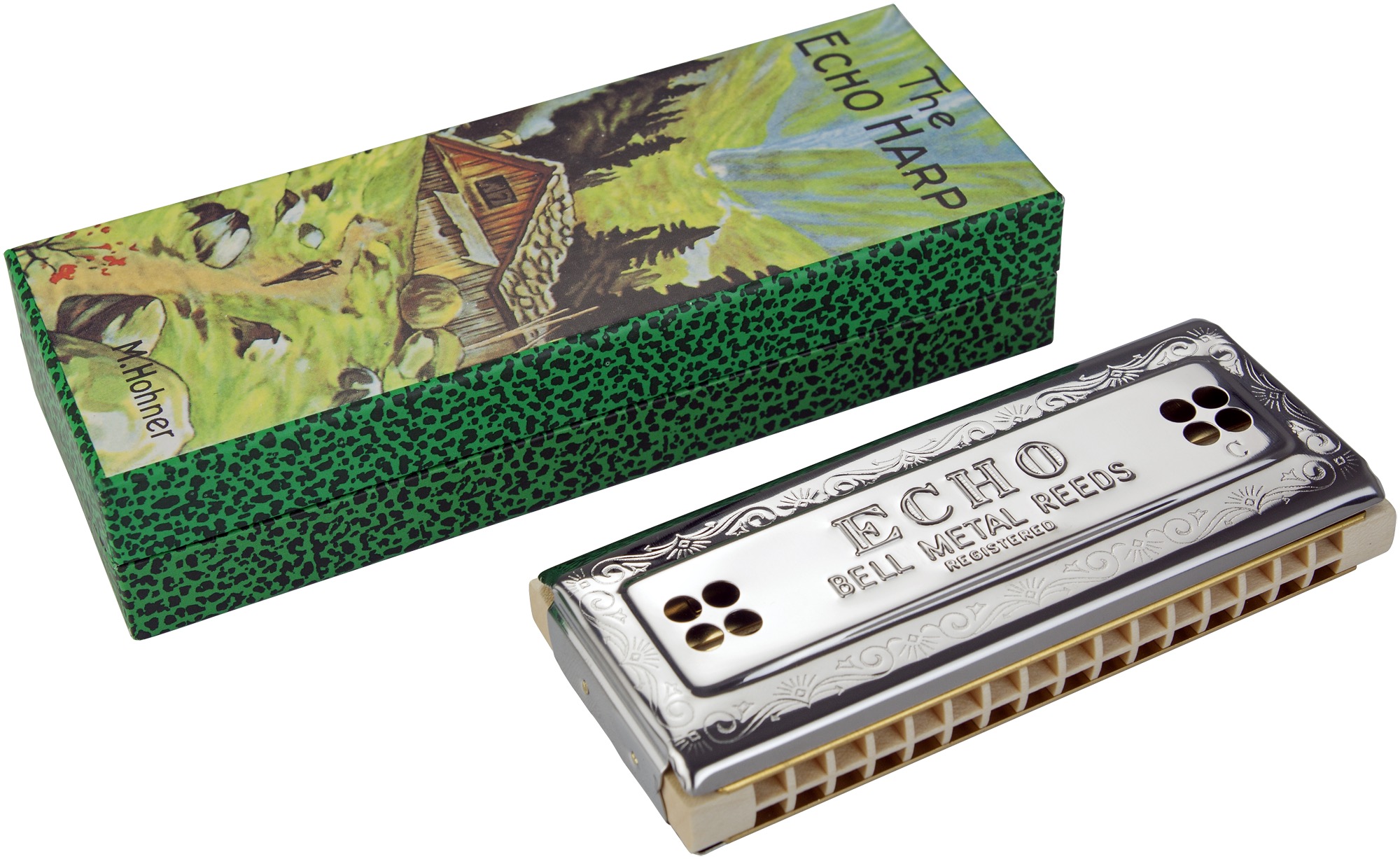 Hohner Echo Harp C/G 54/64 C en G