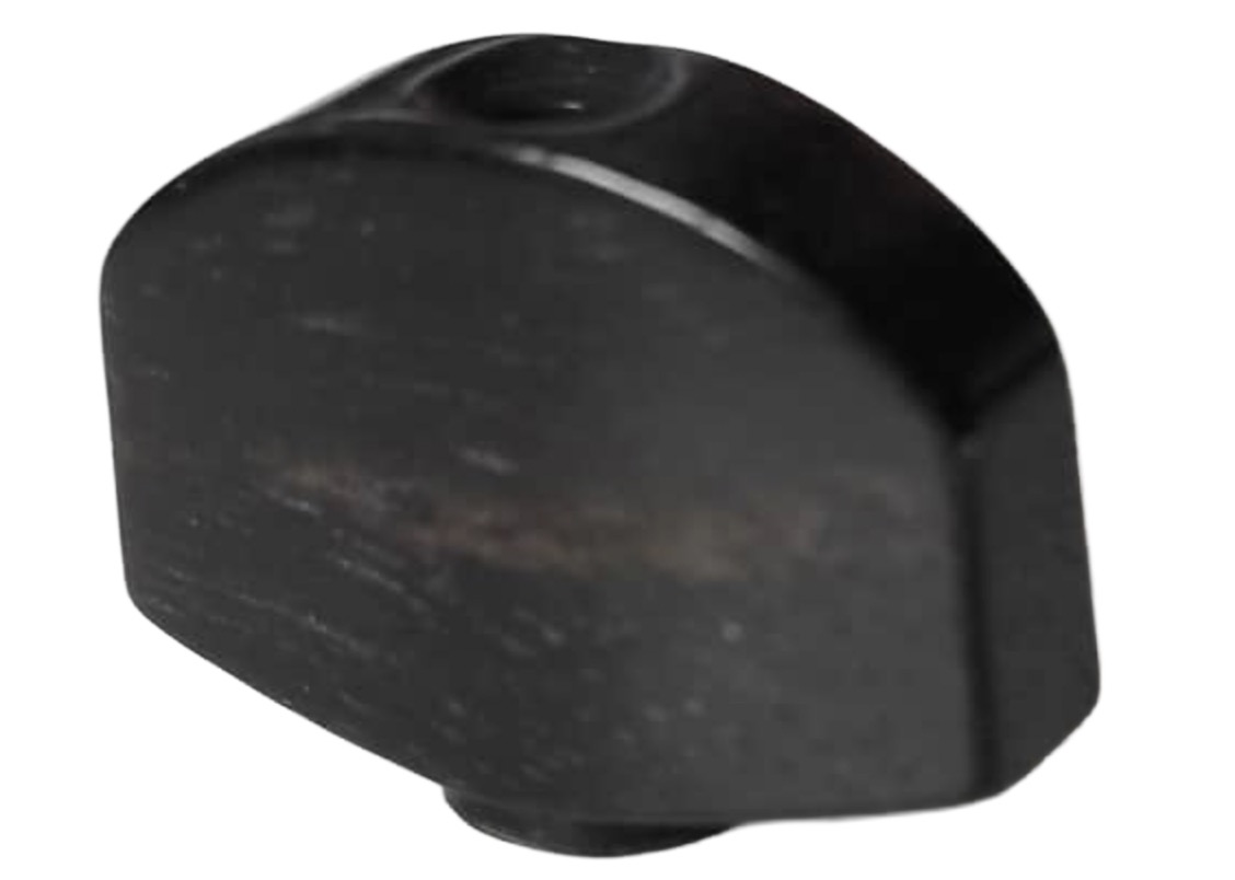 Shaller Hout Big Ebony Mechaniekknop