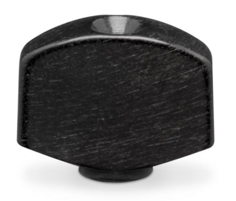 Shaller Hout Big Ebony Mechaniekknop