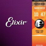 Elixir 0.10 Nanoweb 16002 extra light 0.10 Set voor western gitaar