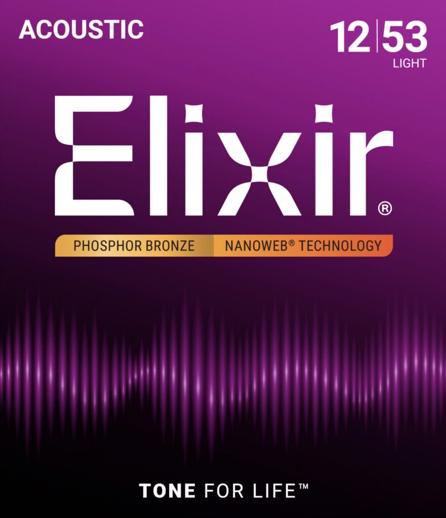 Elixir 0.12 Nanoweb 16052 0.12 Set voor western gitaar