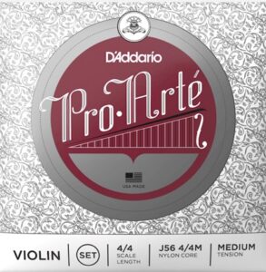 D'Addario J56 4/4M Set vioolsnaren