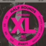 D'Addario ENR71 (half rounds) Set 4 string bassnaren