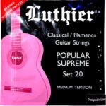 Luthier L20 flamenco med Set klassieke snaren