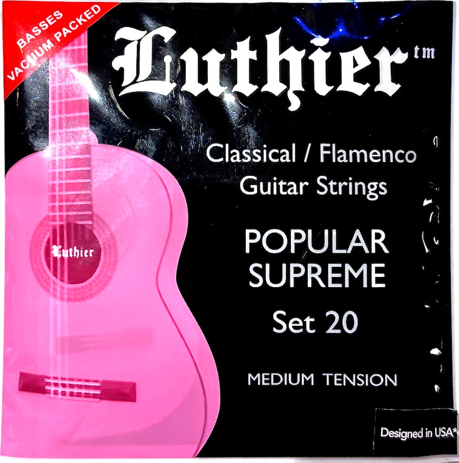 Luthier L20 flamenco med Set klassieke snaren